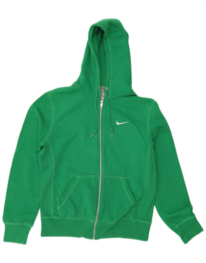 NIKE Herren-Kapuzenpullover mit Reißverschluss, mittelgrün