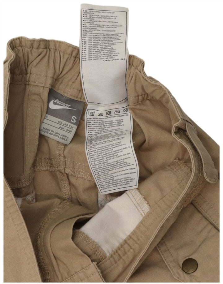Nike Cargo-Shorts für Jungen, 8–9 Jahre, Größe S, W25, Beige, Baumwolle