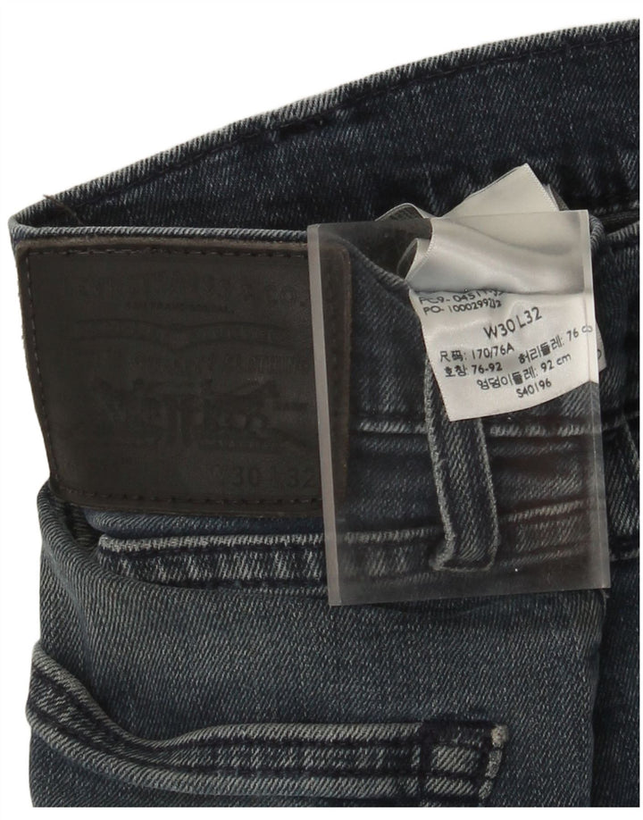 Levi's Herren 511 Slim Jeans W30 L29 Marineblau Baumwolle