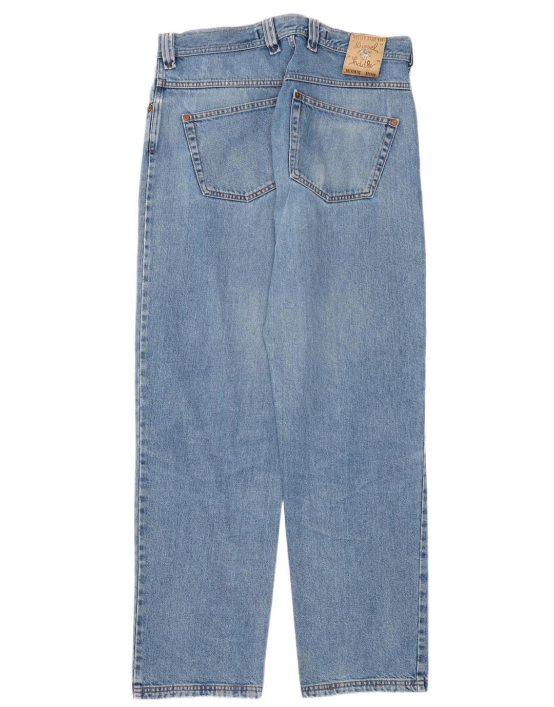 Diesel Herren Straight Jeans W34 L32 Blau