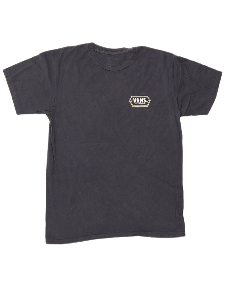 VANS Herren T-Shirt mit Grafik, mittelgroß, Marineblau