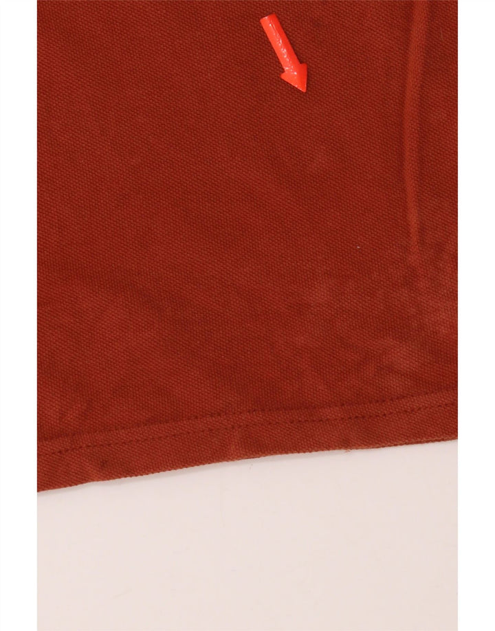 Lyle & Scott Herren Poloshirt XL Orange Baumwolle