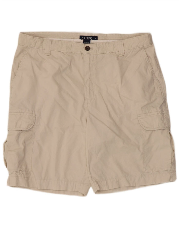 Chaps Herren Cargoshorts W38 XL Beige Baumwolle