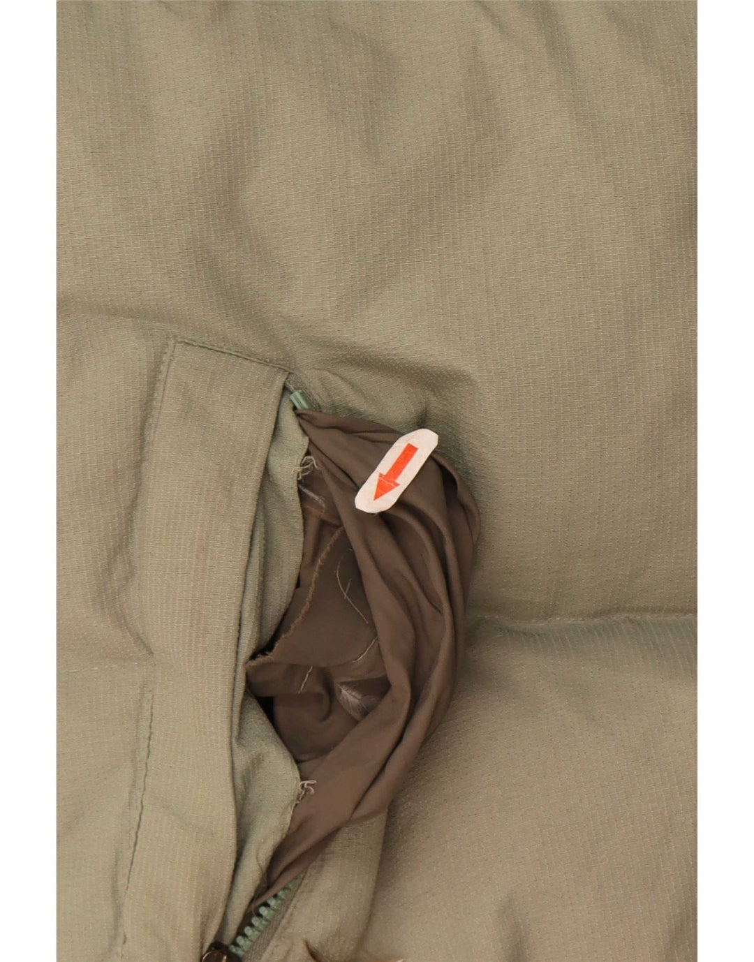Fila Herren Wattierte Weste UK 40 Large Khaki