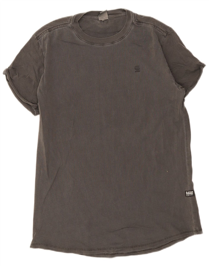 G-Star Herren T-Shirt Top Small Grau Baumwolle