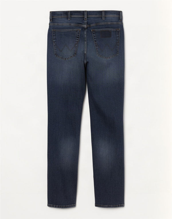 Wrangler Herren Texas Straight Jeans W38 L32 Blaue Baumwolle