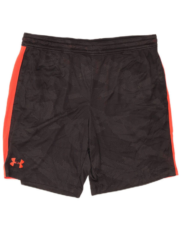 UNDER ARMOUR Herren Heat Gear Sport Shorts XL Schwarz Colourblock Polyester