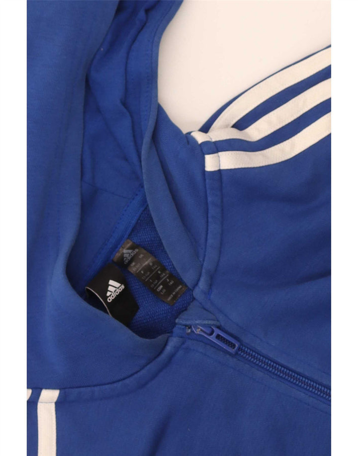 Adidas Jungen Zip Hoodie Pullover 13-14 Jahre Blau