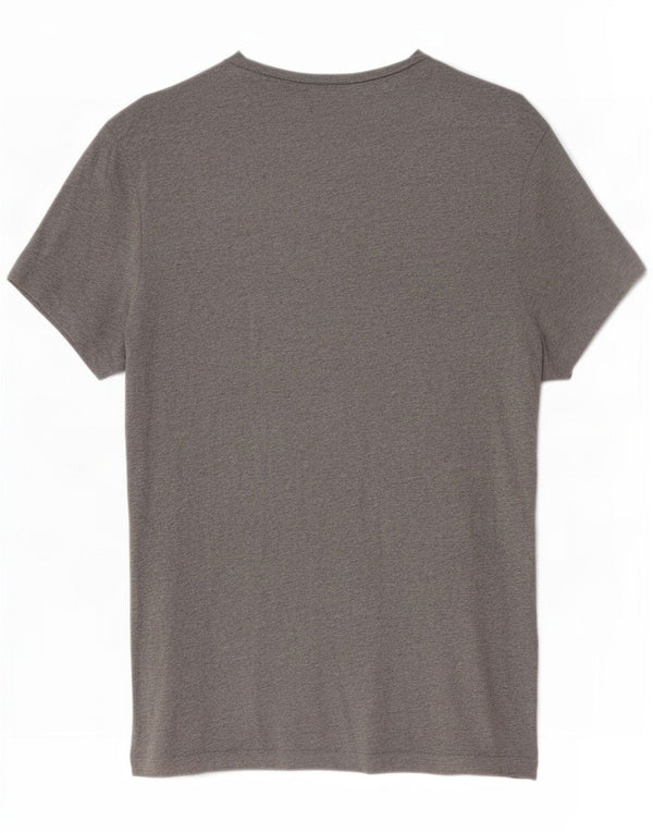 Jack Wills Herren-T-Shirt-Oberteil, klein, grau meliert