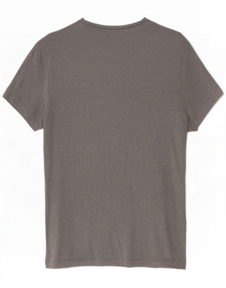 Jack Wills Herren-T-Shirt-Oberteil, klein, grau meliert
