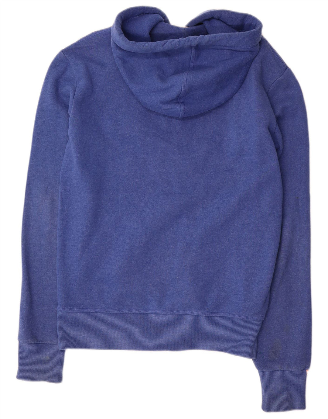 Superdry Herren-Kapuzenpullover mit Reißverschluss, klein, aus blauer Baumwolle