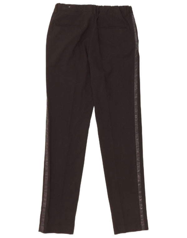 Gerade Chino-Hose von Zara für Jungen, 13–14 Jahre, W28, L29, schwarzes Polyester