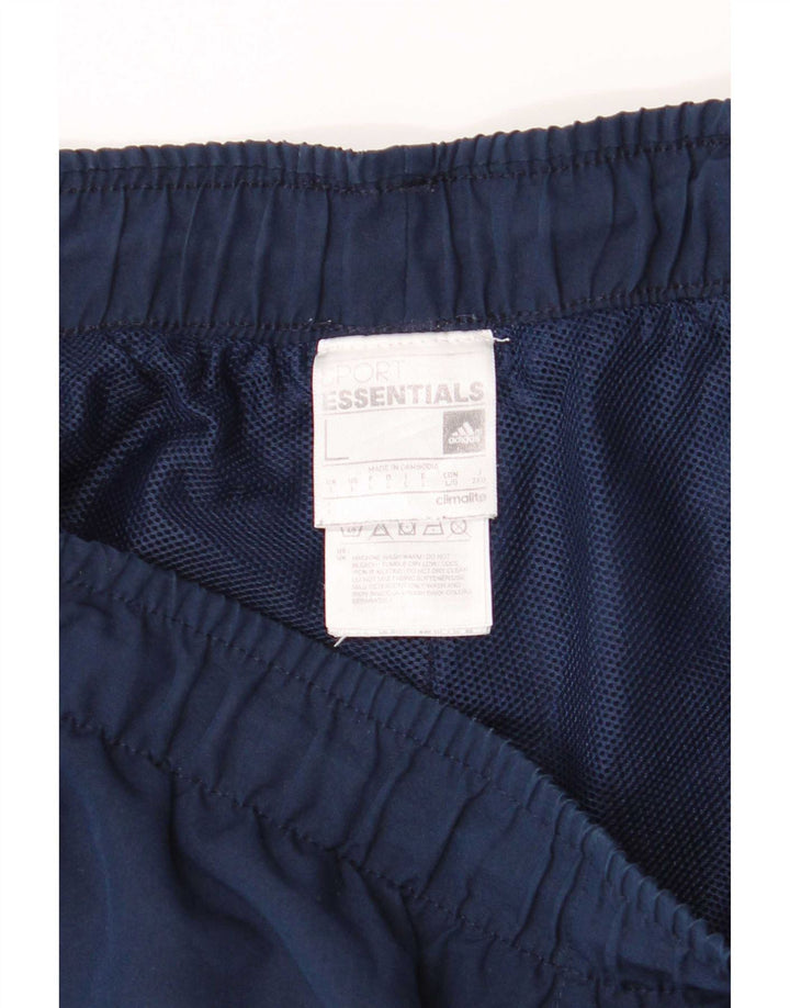 Adidas Herren Regular Sport Shorts Large Marineblau Polyester Sport
