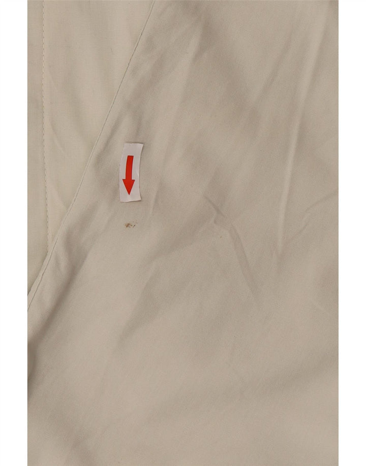 Ciao Herrenmantel UK 36 Small Graue Baumwolle