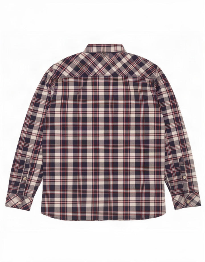 Tommy Hilfiger Herrenhemd Medium Navy Blue Check