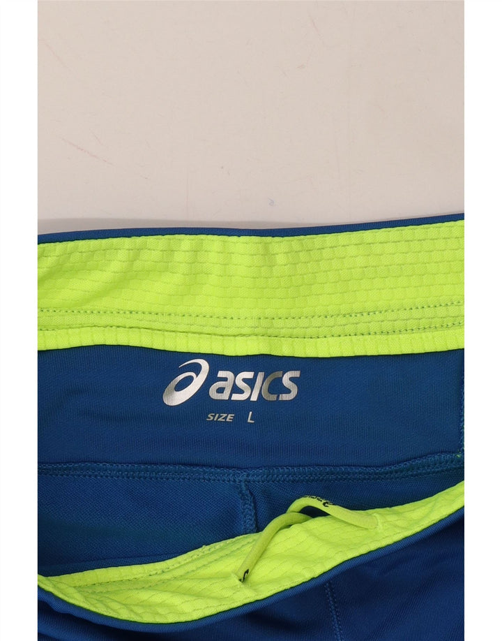 ASICS Boys Sport Shorts 11-12 Years Large Blue Polyester Vintage Asics and Second-Hand Asics from Messina Hembry 