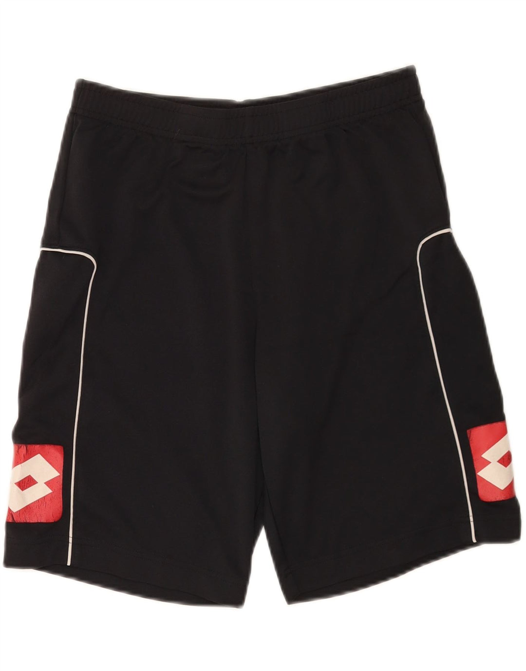 LOTTO Herren Graphic Sport Shorts UK 38/40 Mittelschwarzes Polyester