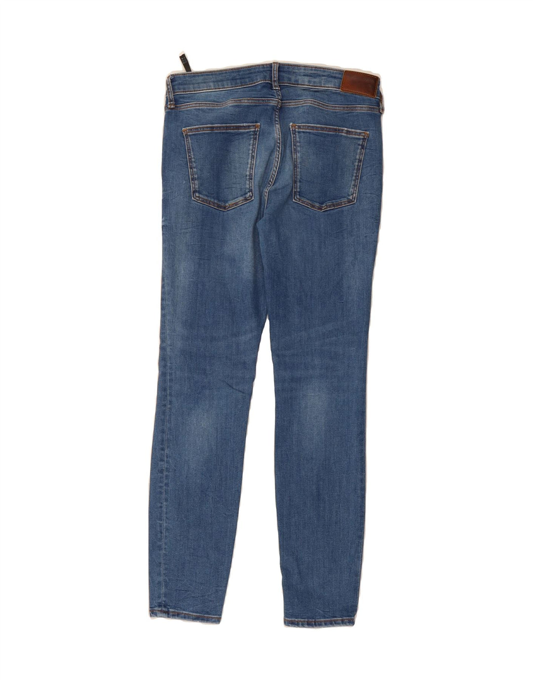 ZARA Womens Cropped Jeans EU 42 Large W32 L26 Blue Cotton Vintage Zara and Second-Hand Zara from Messina Hembry 