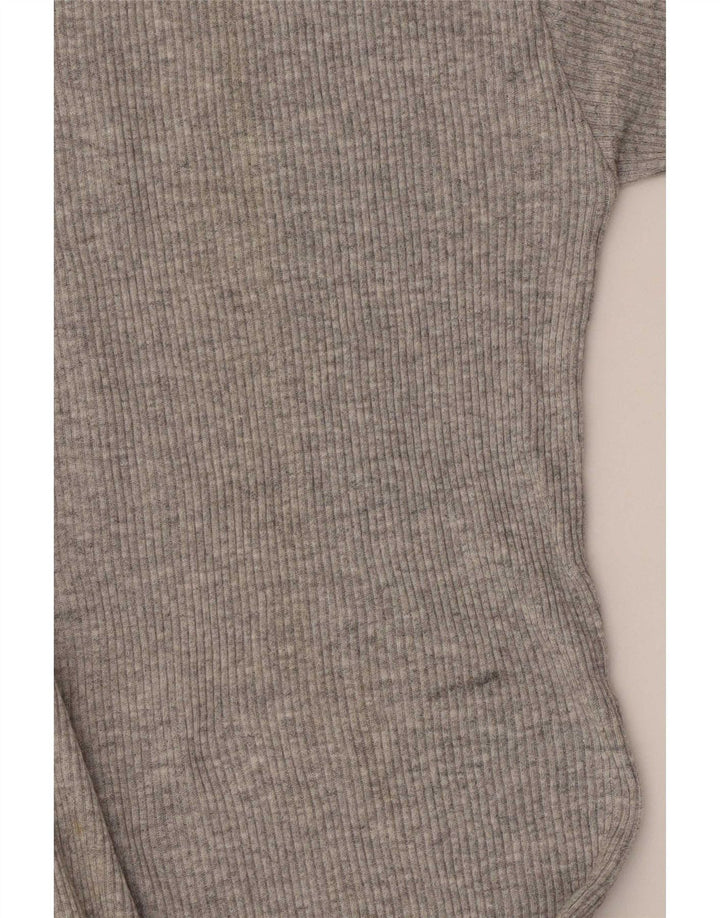Vintage Herren T-Shirt Top Groß Grau