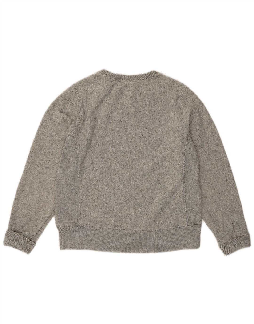 Champion Womens Graphic Sweatshirt Pullover UK 10 Small Grau Baumwolle