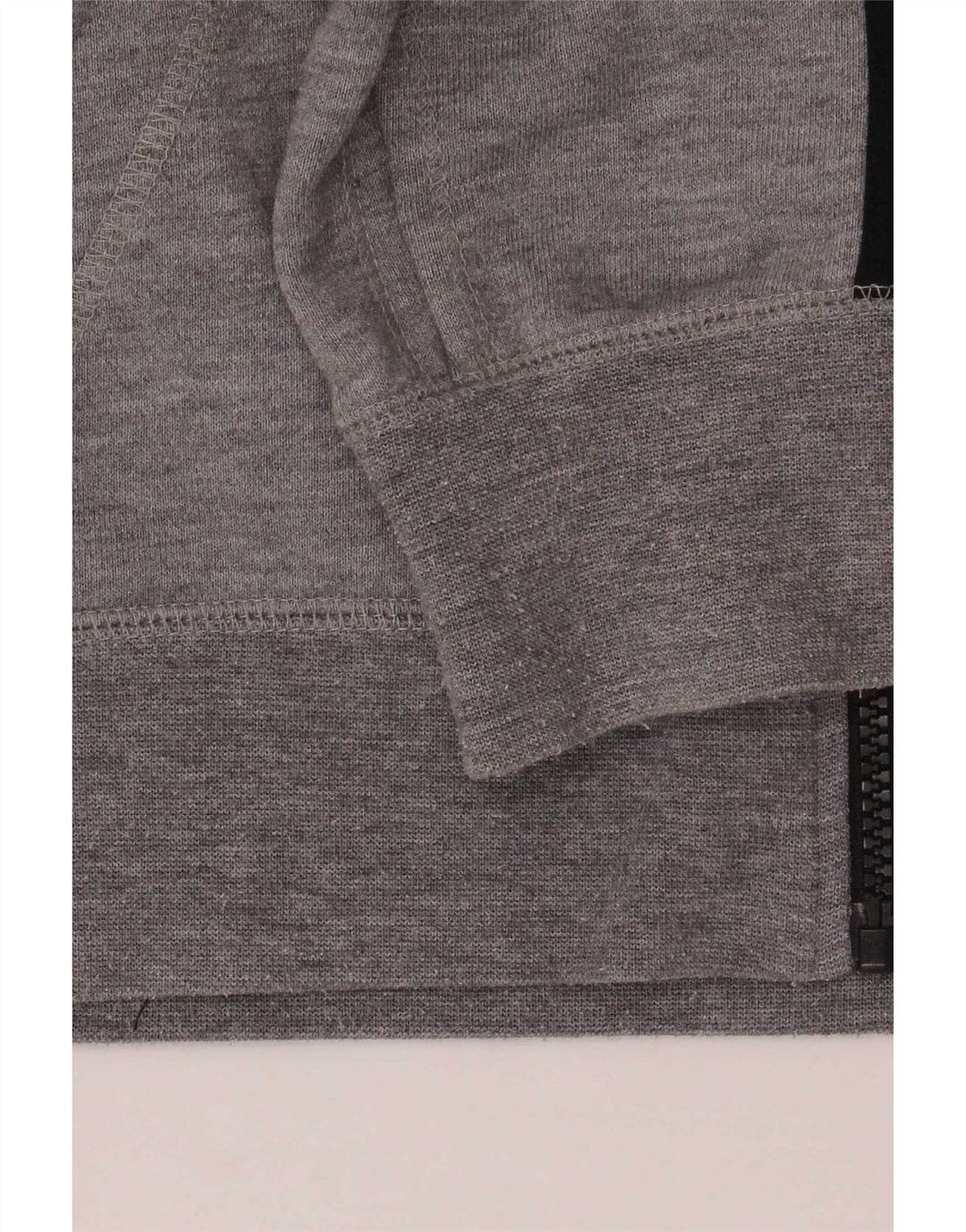 Adidas Herren Climalite Zip Hoodie Pullover Kleines grau meliertes Polyester
