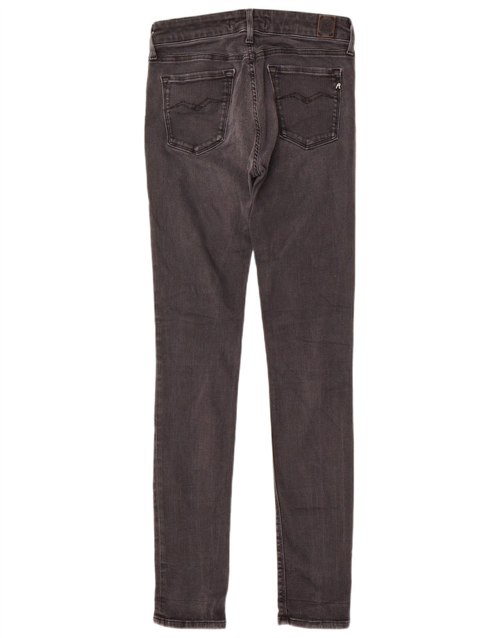 REPLAY Womens Skinny Jeans W28 L31 Grey