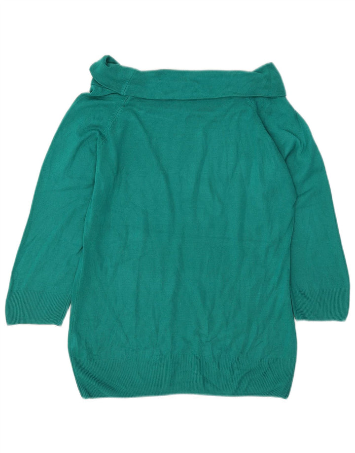Marks & Spencer Rollkragenpullover für Damen, Gr. 14, Mittelgrün