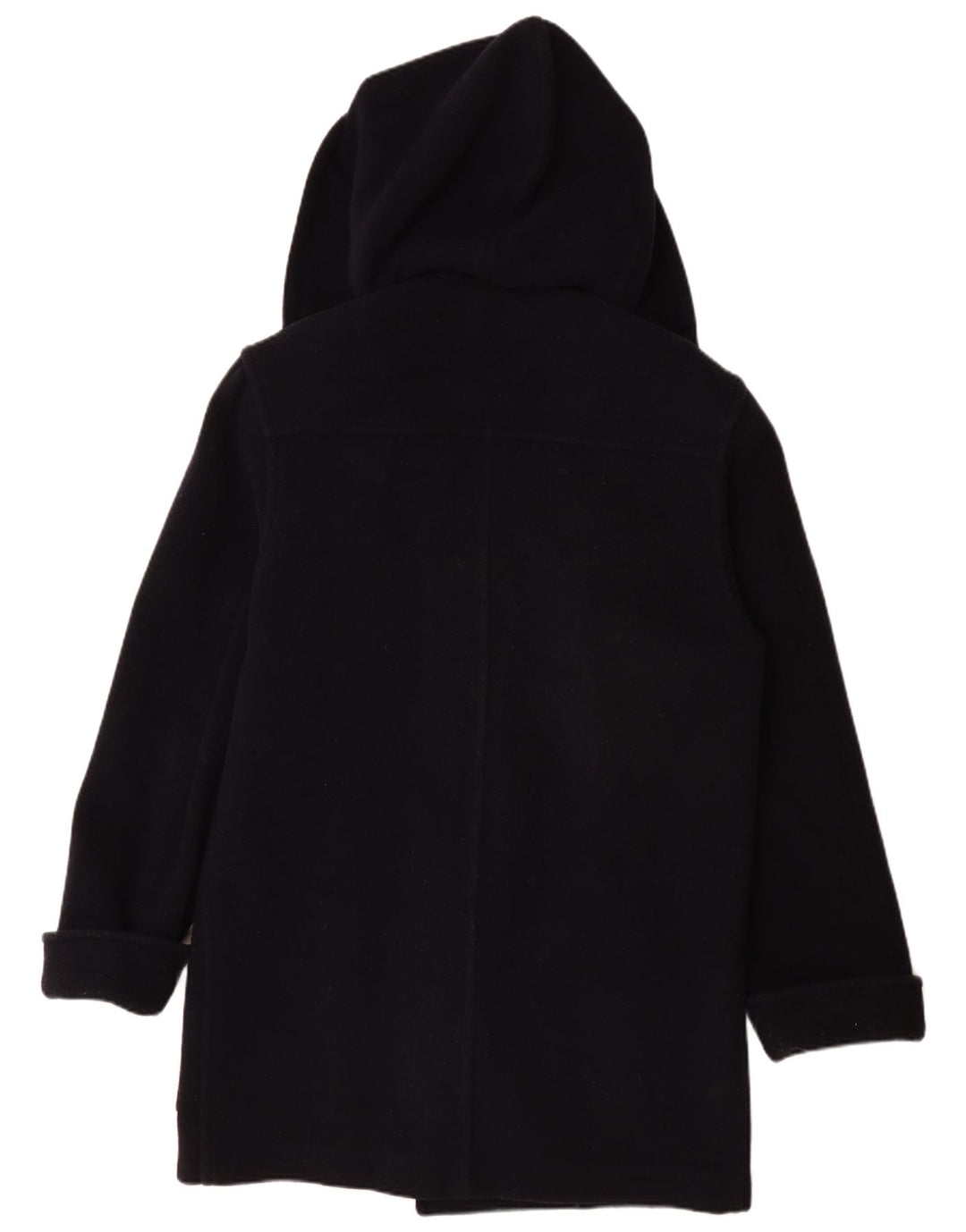 Pierre Cardin Herren-Dufflecoat mit Kapuze, IT 50, große marineblaue Wolle