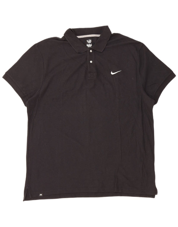 Nike Herren Poloshirt 2XL Schwarz