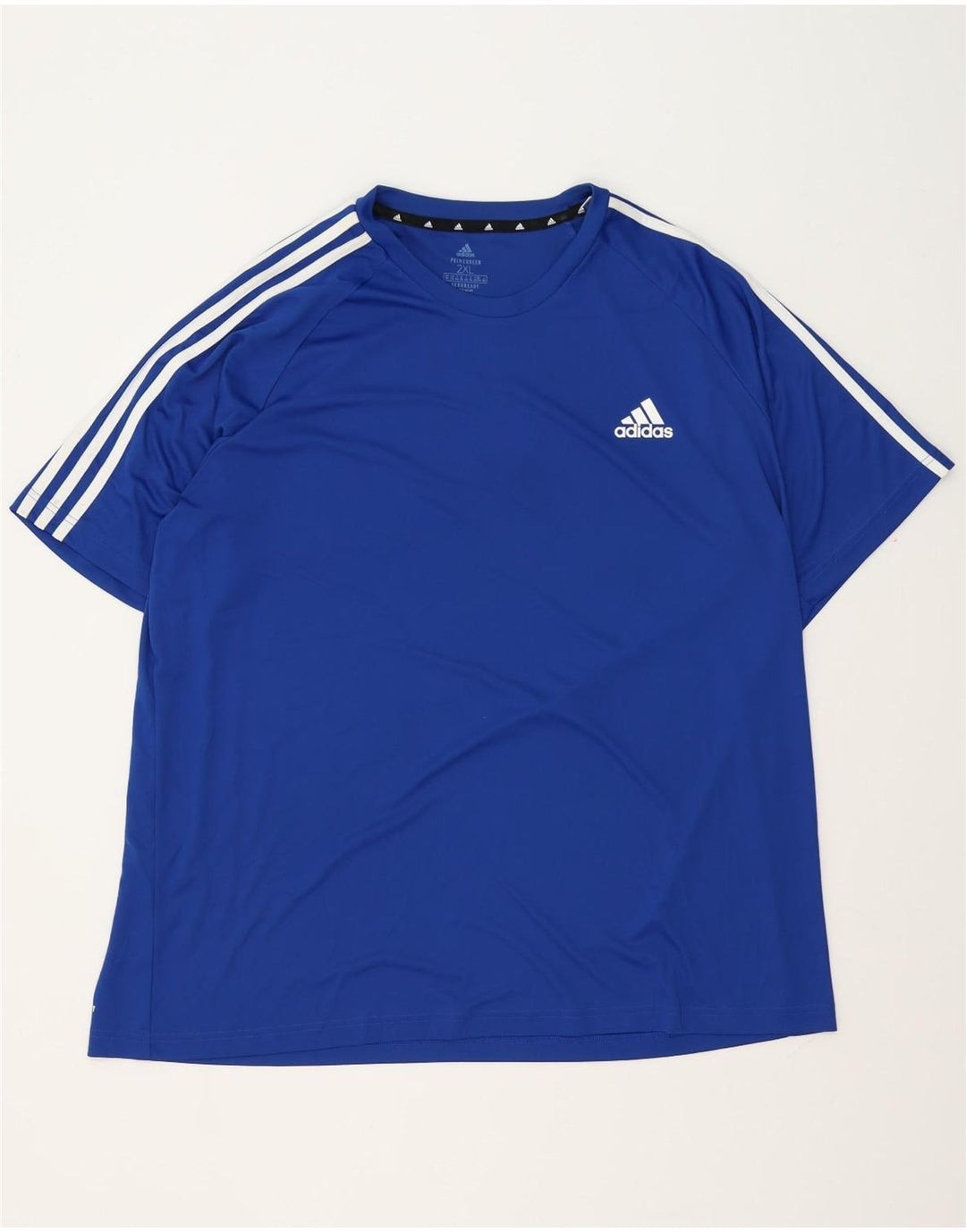 Adidas Herren Aeroready T-Shirt Top 2XL Blau Polyester