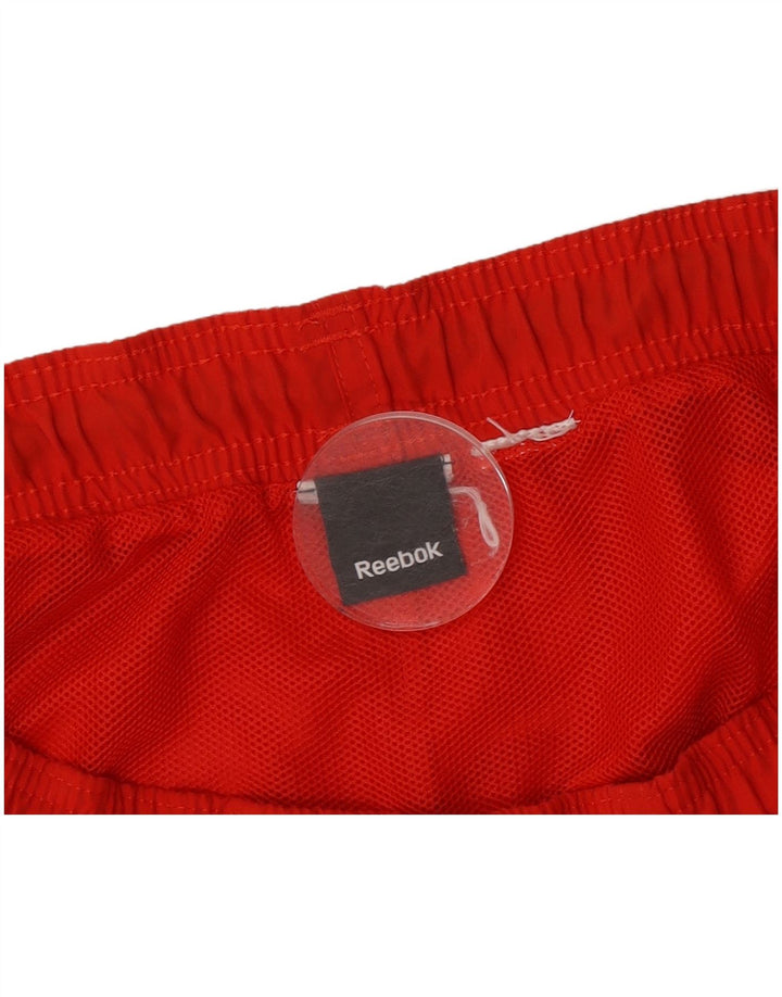 Reebok Herren Sportshorts, Größe L, Rot