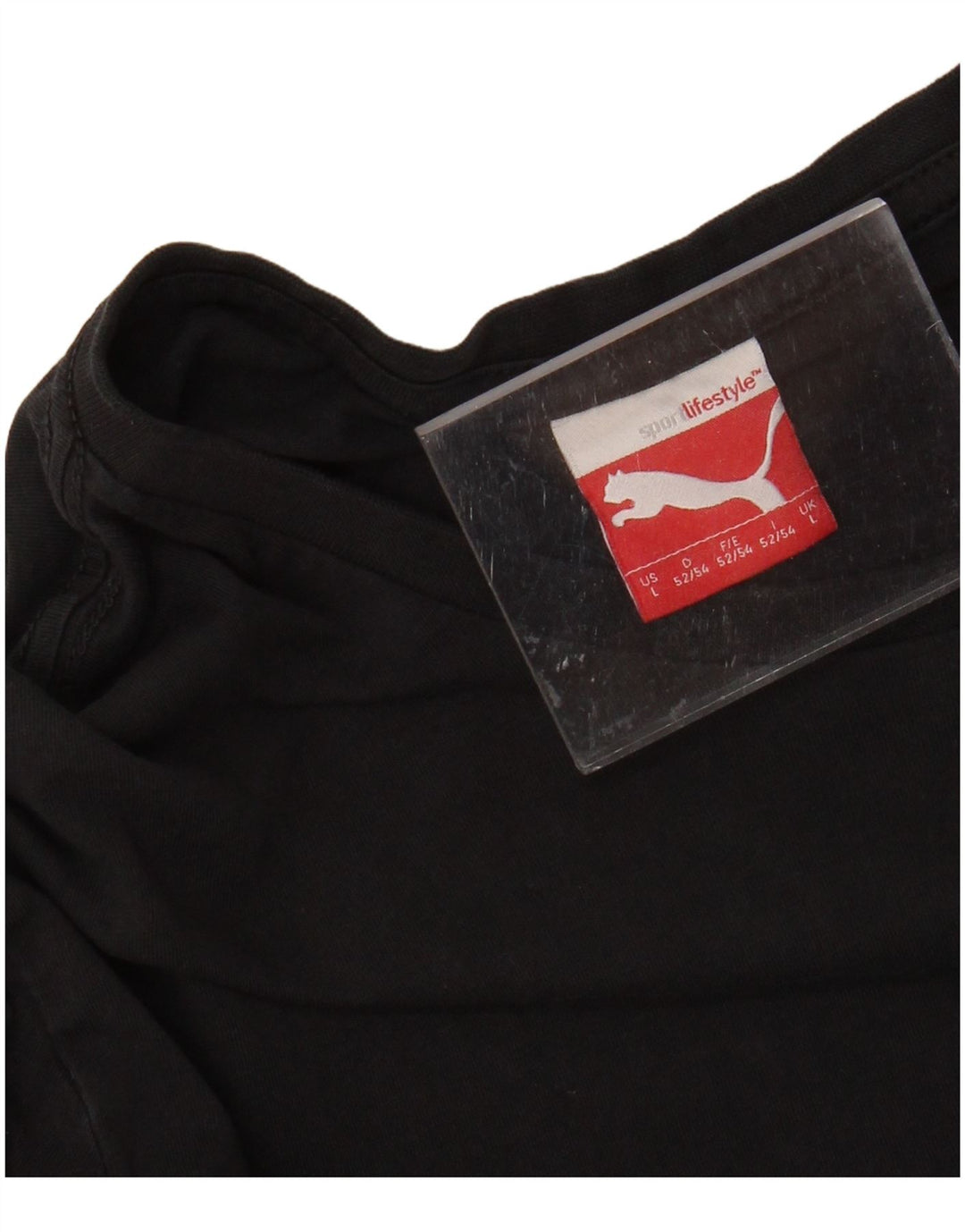 PUMA Herren Graphic T-Shirt Top Large Schwarz