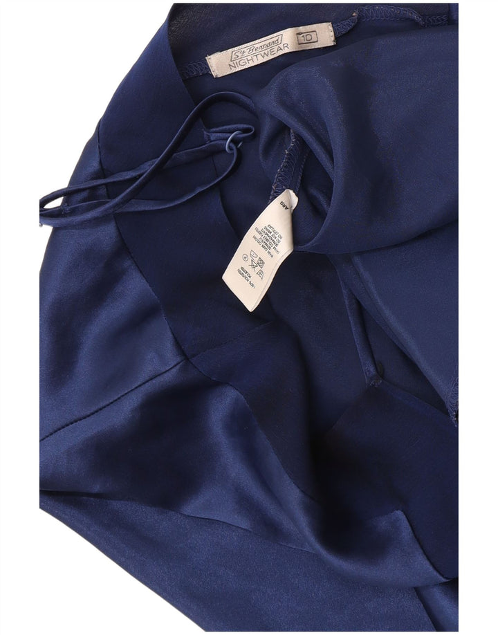 St. Bernard Slip-Kleid für Damen, UK 10, Größe S, Marineblau, Polyester