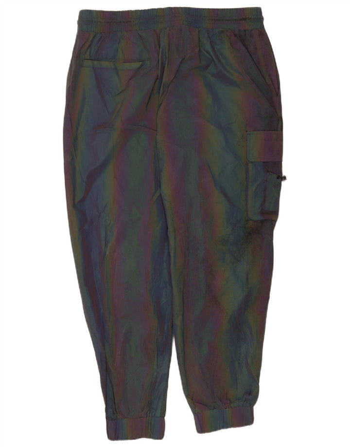 Zara Herren Jogger Cargo Hose XL W34 L26 Mehrfarbig gestreift Polyester