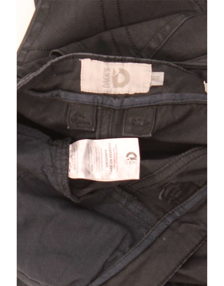 Dack's Slim-Jeans für Damen, W32, L29, schwarze Baumwolle