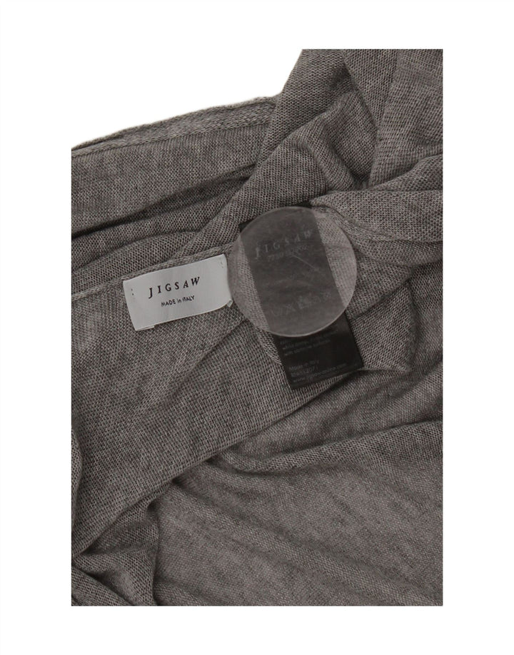 Jigsaw Damen-Poncho-Pullover, Einheitsgröße, grau meliertes Lyocell