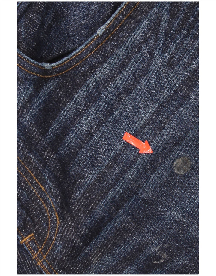 J. Crew Herren Slim Jeans W33 L32 Marineblau Baumwolle