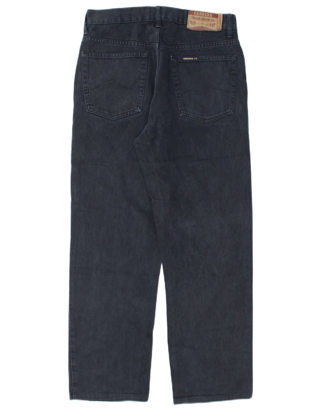 Carrera Herren Straight Jeans IT 46 Small W31 L27 Marineblau Baumwolle