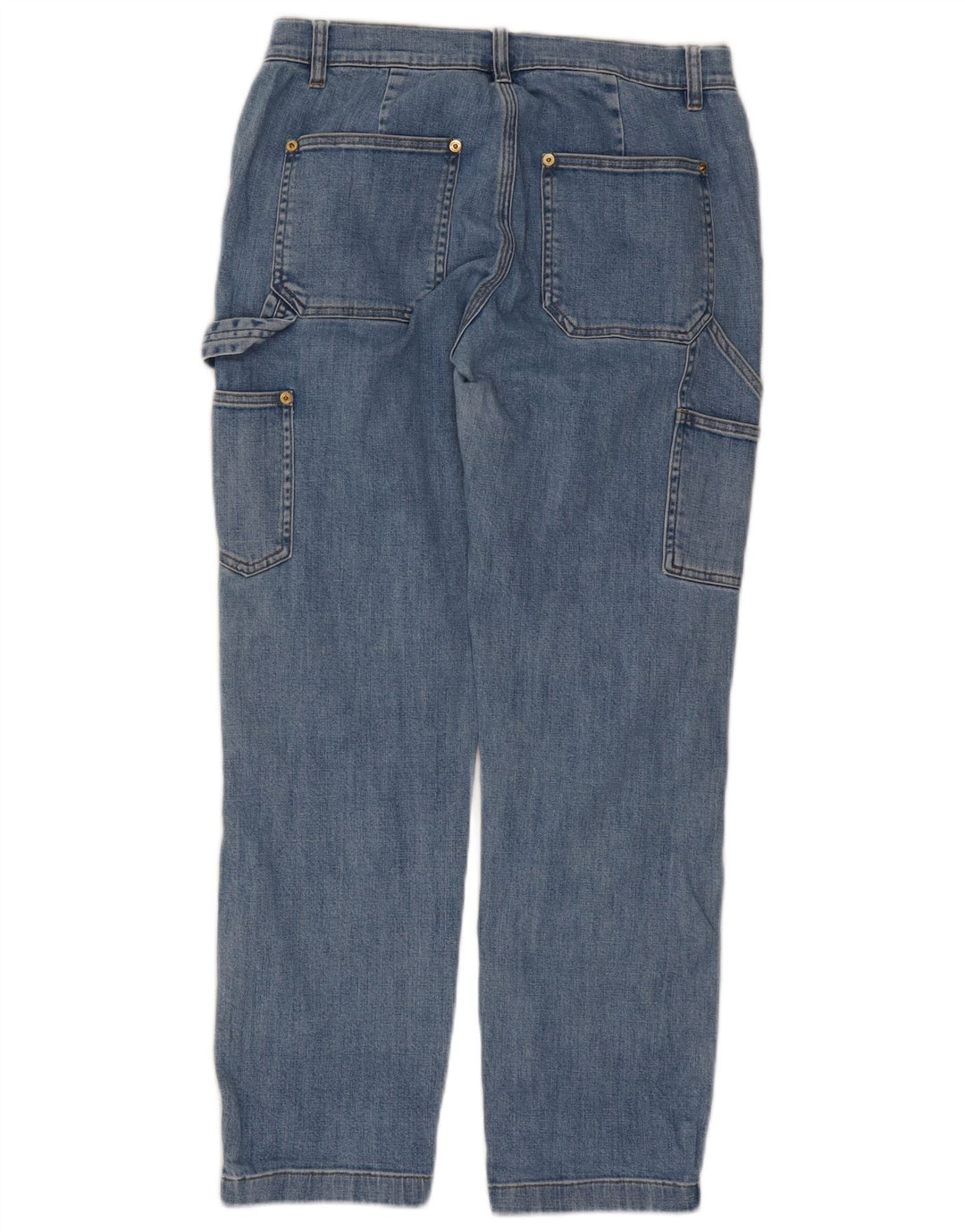 Michael Kors Damen Cargo Straight Jeans US 2 XS W26 L29 Blau