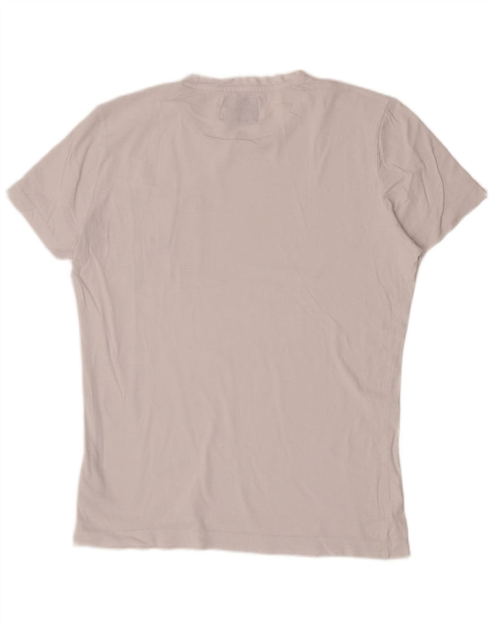 Calvin Klein Jeans Herren Kurzarm-T-Shirt mit normaler Passform, Mittelweiß
