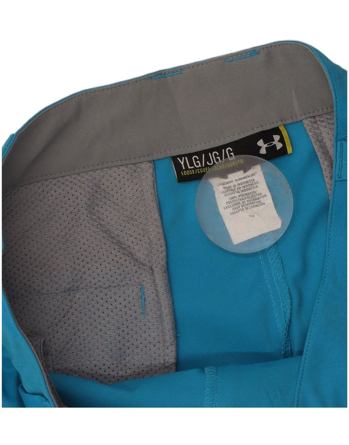 Under Armour Chino-Shorts für Jungen, 11–12 Jahre, Größe L, W30, Blau, Polyester