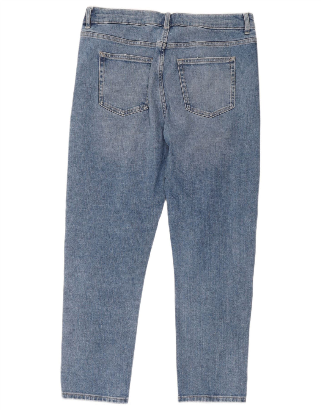 Marks & Spencer Damen Relaxed Fit Slim Jeans UK 12 Medium W32 L26 Blau