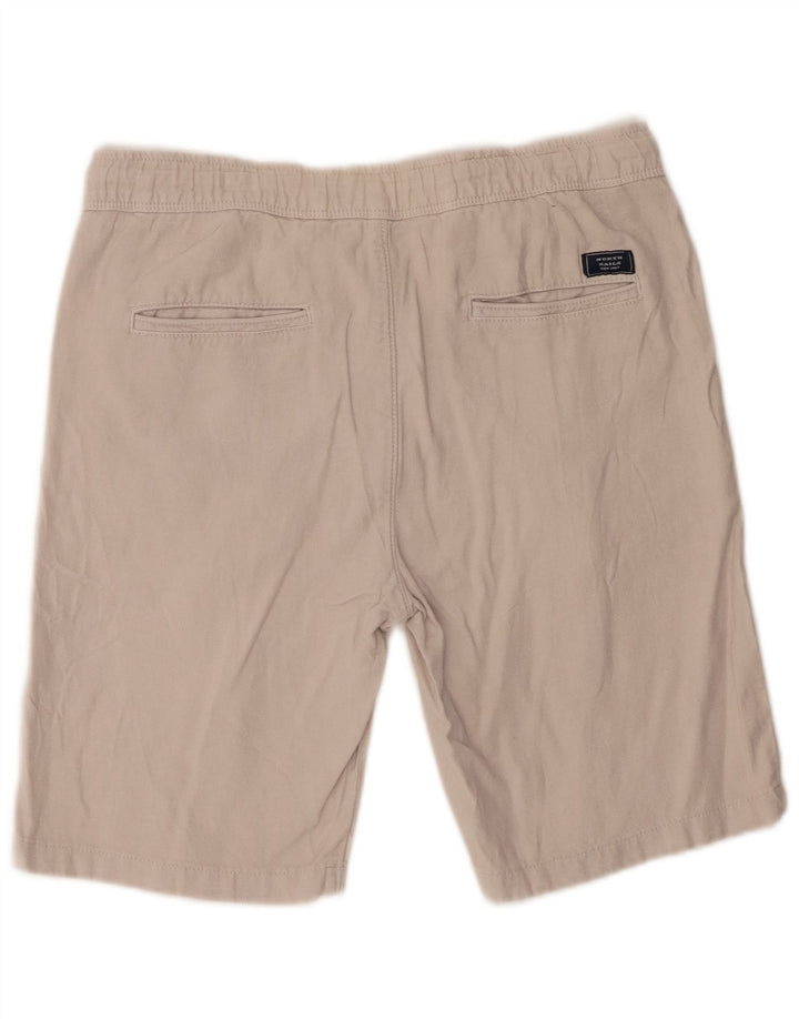 North Sails Herren Chinoshorts W28 Small Beige Baumwolle