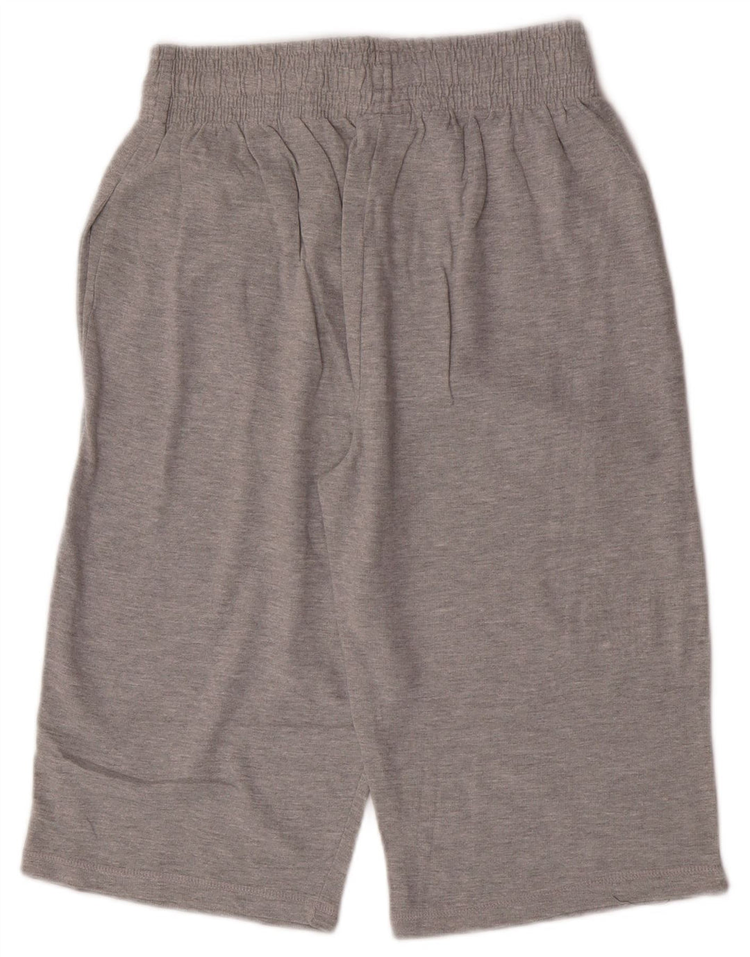 Uncle Sam Herren-Bermuda-Sportshorts mit Grafik, mittelgraue Baumwolle