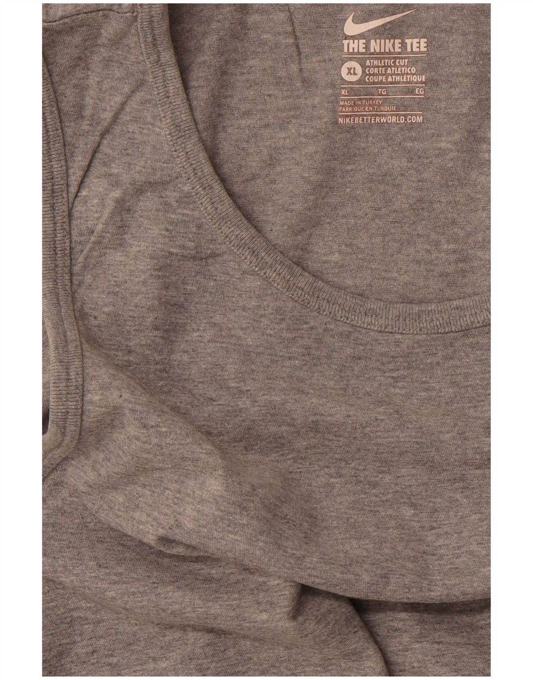 NIKE Herren Athletic Cut Vest Top XL Grau meliert