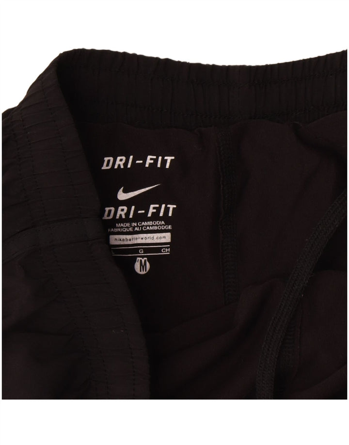 Nike Damen Dri Fit Sport Shorts UK 12 Medium Schwarz