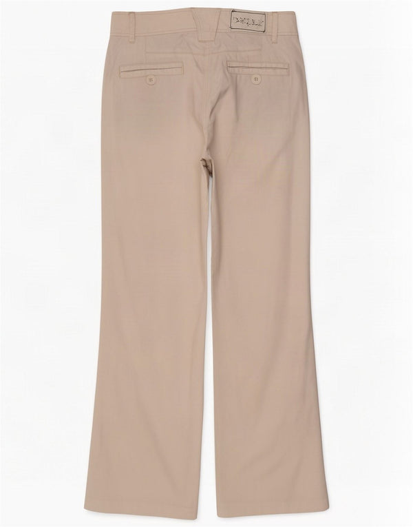 Carrera Damen Bootcut Freizeithose IT 40 Small W26 L31 Weiße Baumwolle