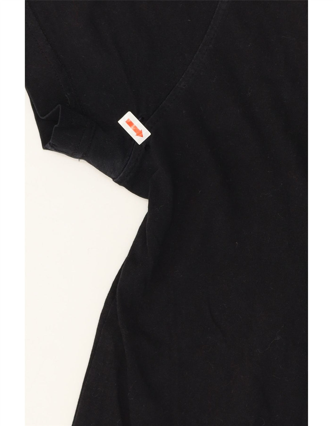 Tommy Hilfiger Herren T-Shirt Top Medium Schwarz Baumwolle