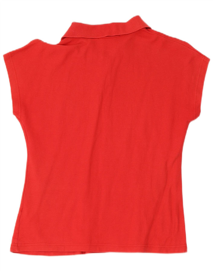 Fila Damen Poloshirt IT 50 XL Rote Baumwolle