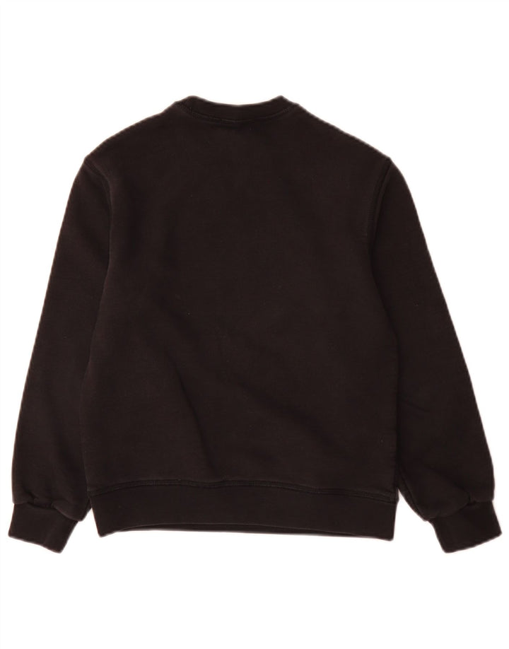 Dsquared2 Jungen-Sweatshirt mit Grafik, 9–10 Jahre, schwarze Baumwolle